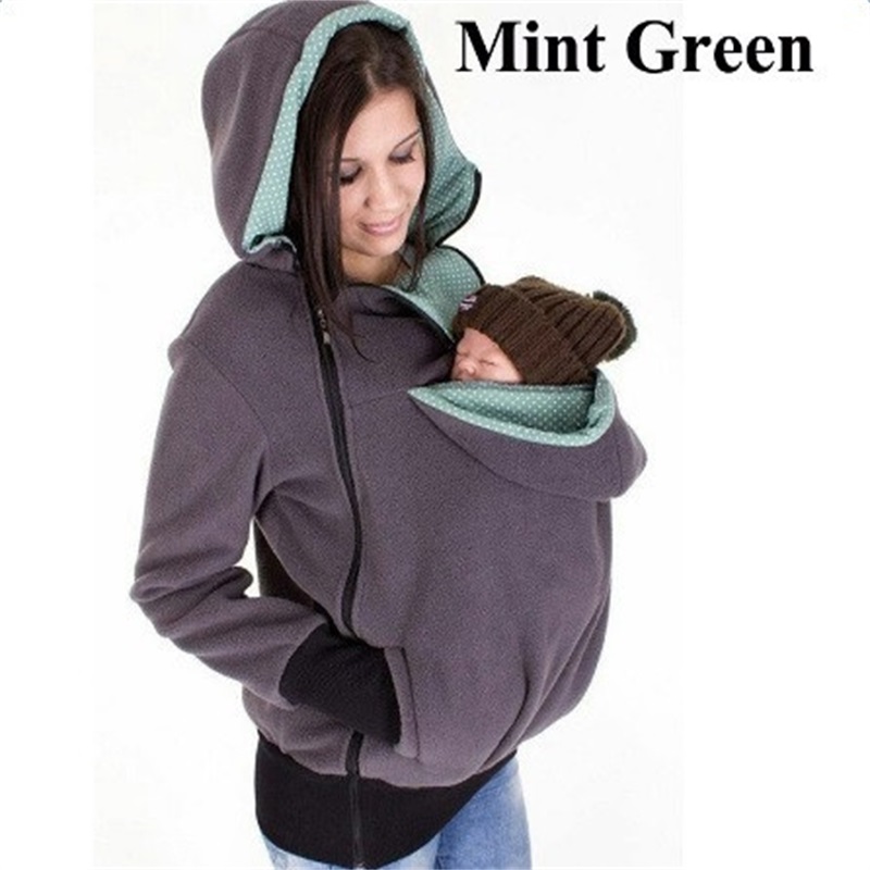 Three-In-One Multifunctional Mother Kangaroo Sweater Jacket Women’s