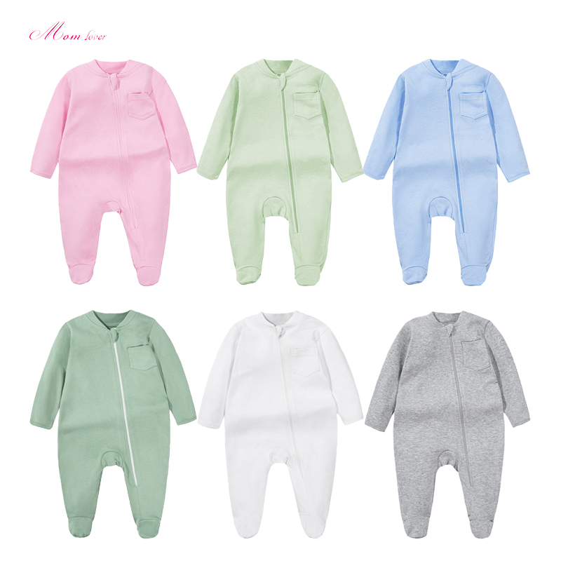 Newborn Knitted Long-Sleeved Bodysuit Jumpsuit