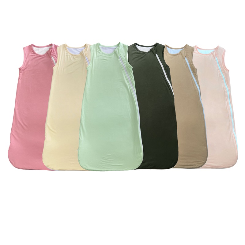 Customizable Bamboo Fiber Sleeveless Baby Sleep Sack